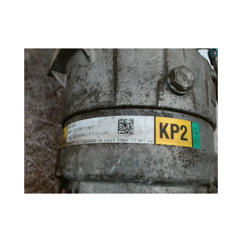 COMPRESSEUR AIR CONDITIONNE OPEL VECTRA 2005-