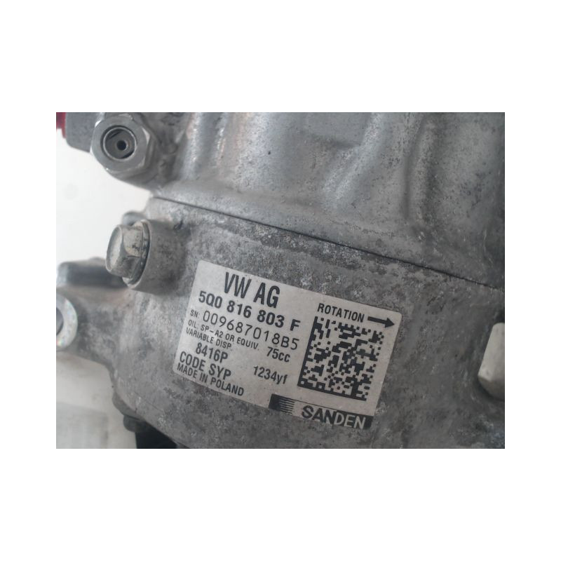 COMPRESSEUR AIR CONDITIONNE SKODA FABIA