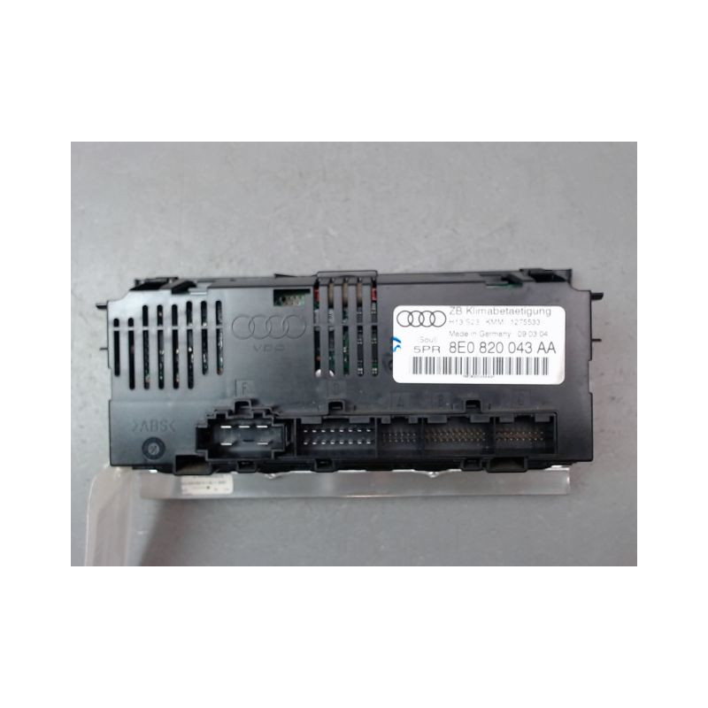 COMMANDE DE CHAUFFAGE AUDI A4 BERL. II Phase 1 (8E) 2001-2004