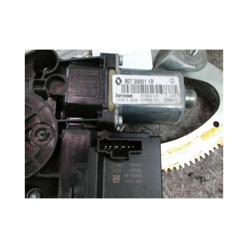 MECANISME+MOTEUR LEVE-GLACE AVANT DROIT RENAULT SCENIC III 2009-