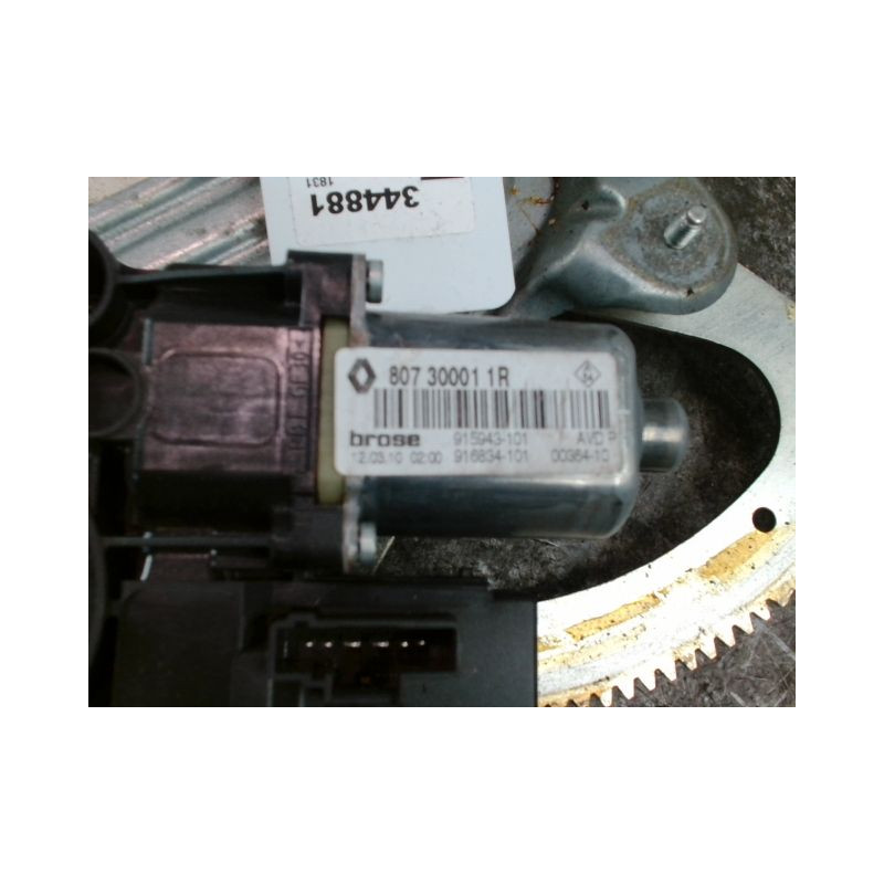 MECANISME+MOTEUR LEVE-GLACE AVANT DROIT RENAULT SCENIC III 2009-