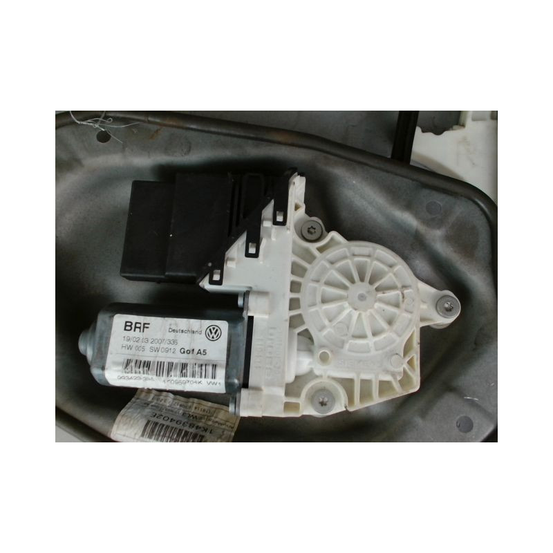 MECANISME+MOTEUR LEVE-GLACE ARRIERE DROIT VOLKSWAGEN GOLF 5 DIESEL
