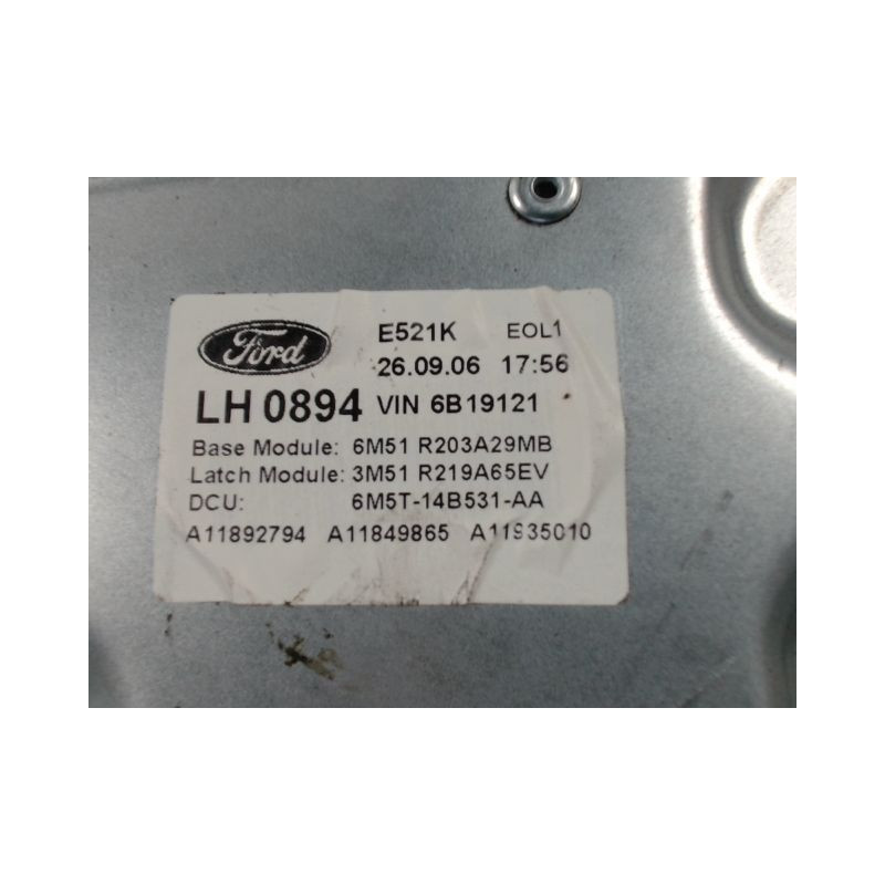 MECANISME+MOTEUR LEVE-GLACE AVANT GAUCHE FORD FOCUS C-MAX 03-07