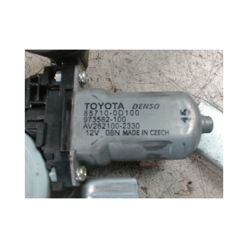 MECANISME+MOTEUR LEVE-GLACE AVANT DROIT TOYOTA YARIS II 2010-