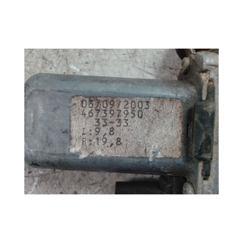MECANISME+MOTEUR LEVE-GLACE ARRIERE GAUCHE ALFA ROMEO 147 5P