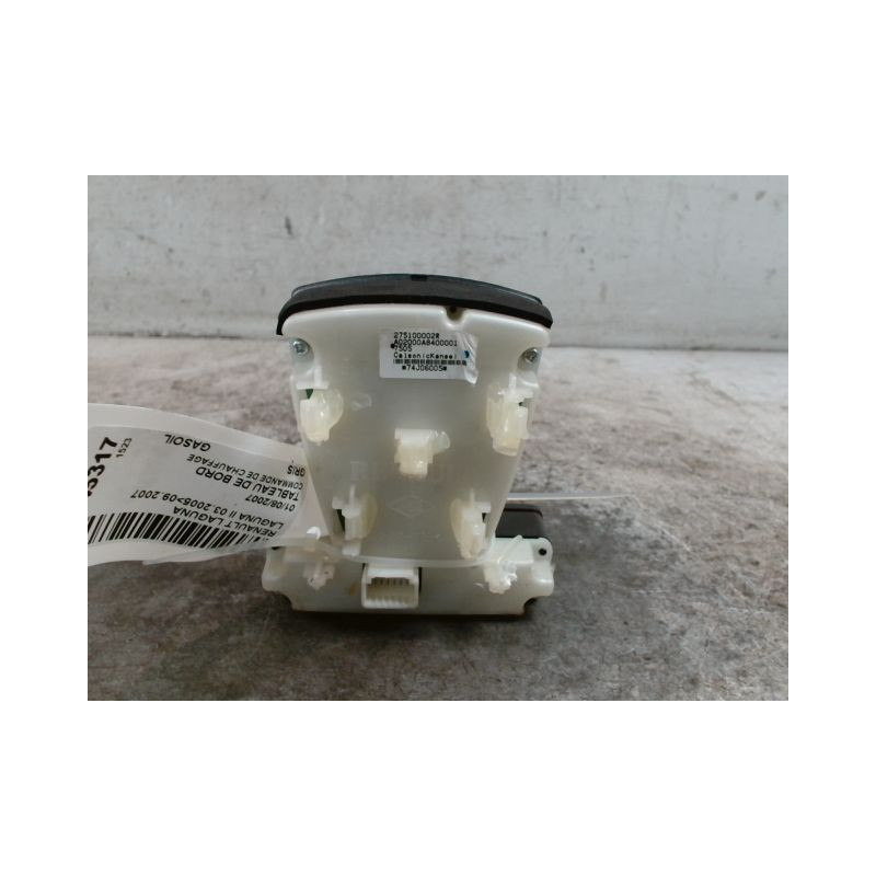 COMMANDE DE CHAUFFAGE RENAULT LAGUNA II 2005-2007