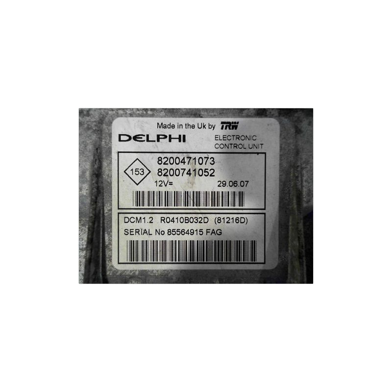 CALCULATEUR MOTEUR RENAULT TWINGO II 07-11