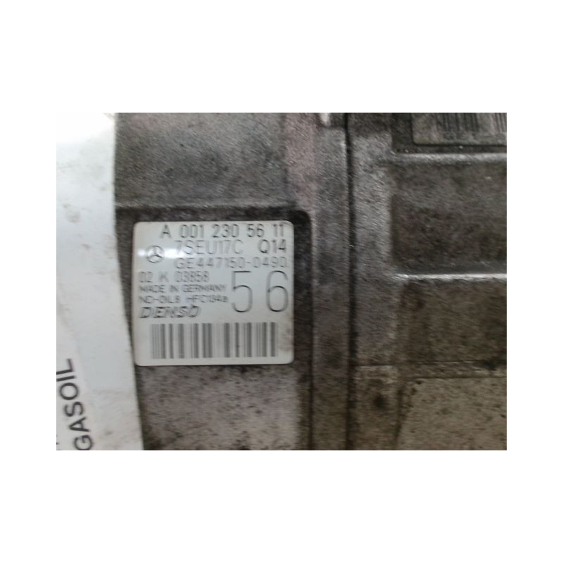 COMPRESSEUR AIR CONDITIONNE MERCEDES CLASSE C COUPE SPORT 2004-