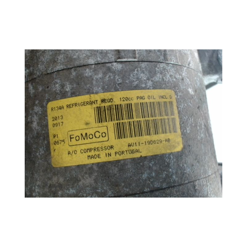 COMPRESSEUR AIR CONDITIONNE FORD FIESTA 2005-