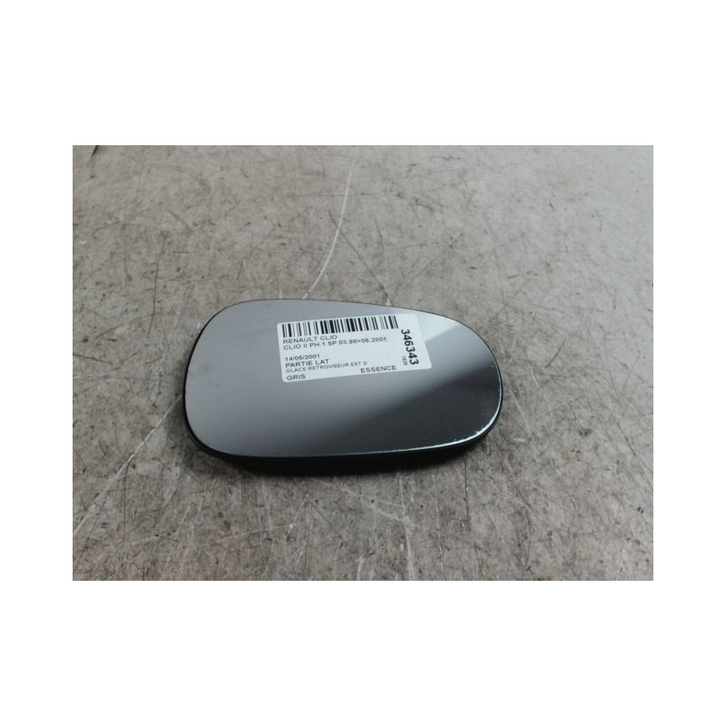 GLACE RETROVISEUR EXT D RENAULT CLIO II PH.1 98-2001