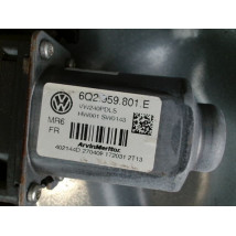 MECANISME+MOTEUR LEVE-GLACE AVANT DROIT VOLKSWAGEN POLO