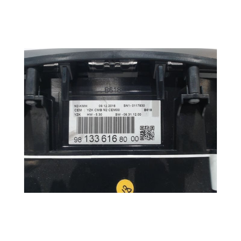 BLOC COMPTEURS CITROEN C3