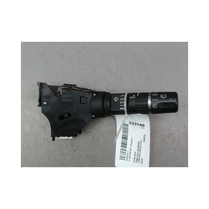 COMMANDE ESSUIE GLACE MAZDA 2 II Phase 1 2007-2011