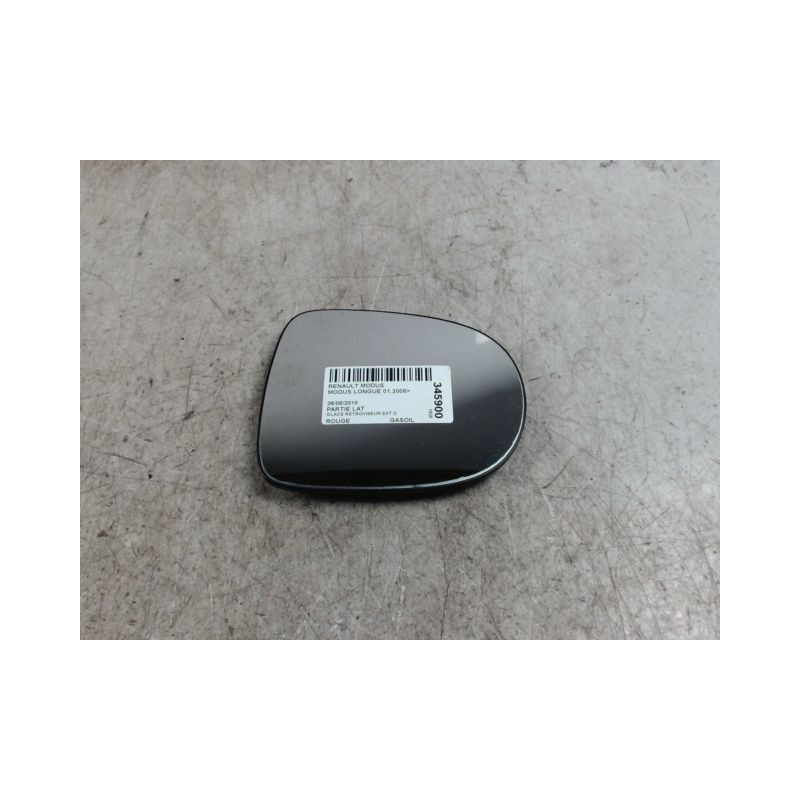 GLACE RETROVISEUR EXT D RENAULT MODUS LONGUE 2008-
