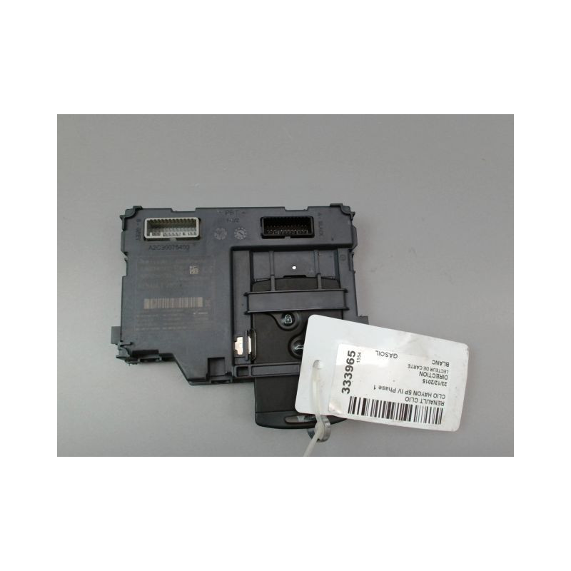 LECTEUR DE CARTE RENAULT CLIO IV Phase 1 2012-...