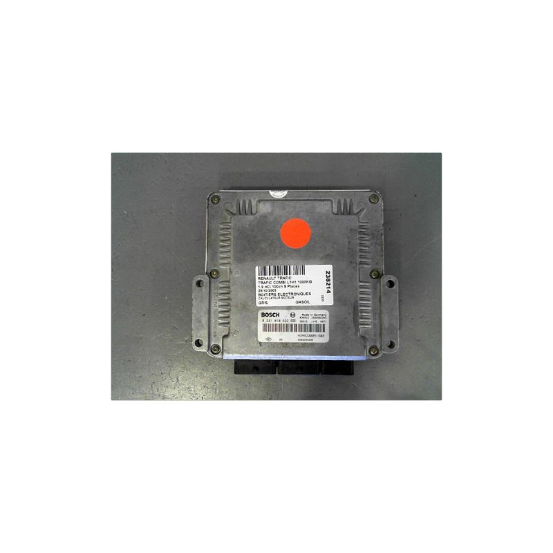 CALCULATEUR MOTEUR RENAULT TRAFIC COMBI L1H1 1000KG 2001-