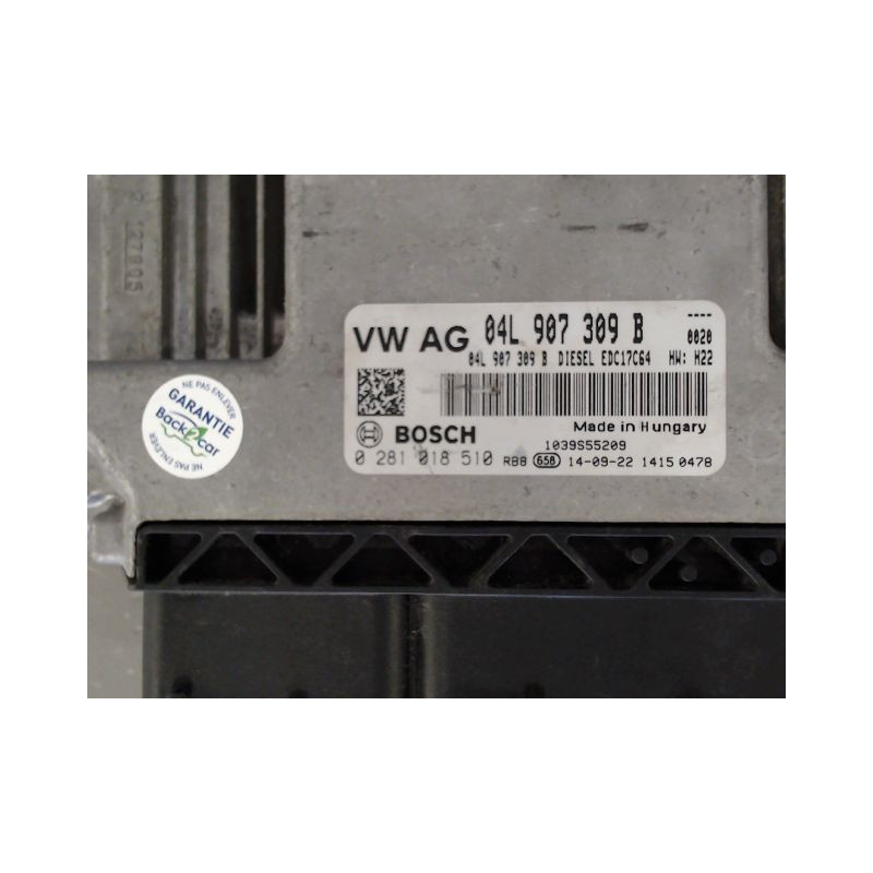 CALCULATEUR MOTEUR SKODA OCTAVIA II Phase 2 (1Z) 2008-2013