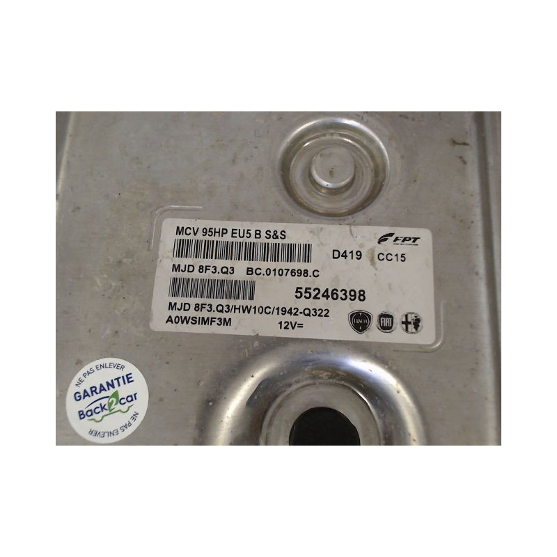 CALCULATEUR MOTEUR FIAT FIORINO FG II Phase 2 1994-2001