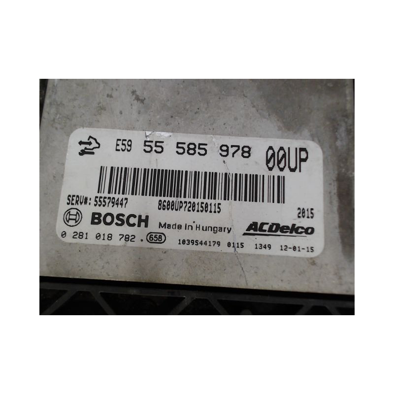 CALCULATEUR MOTEUR OPEL CORSA IV Phase 2 (D) 2011-...