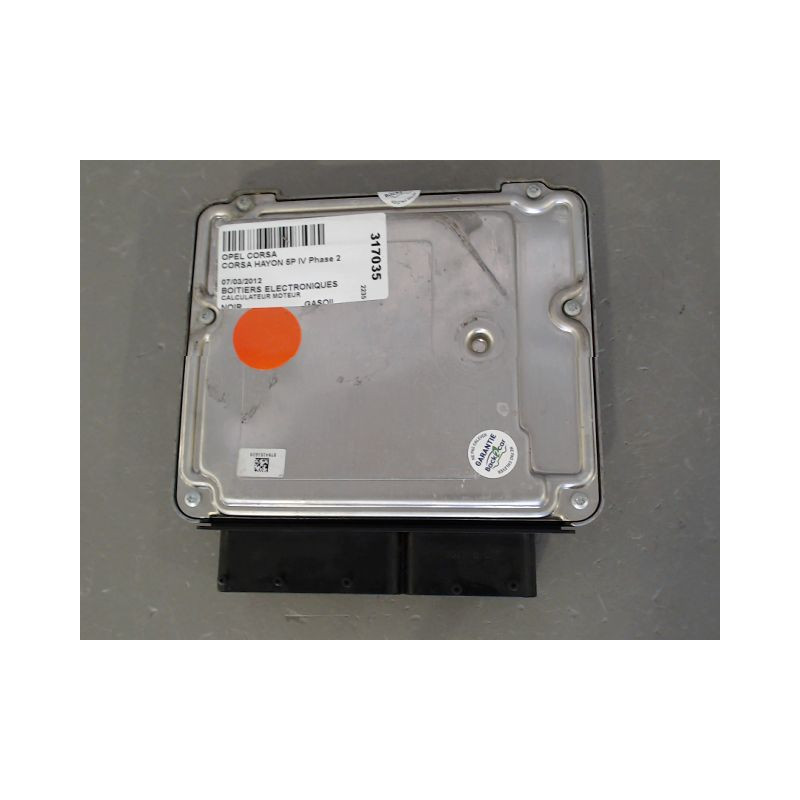 CALCULATEUR MOTEUR OPEL CORSA IV Phase 2 (D) 2011-...