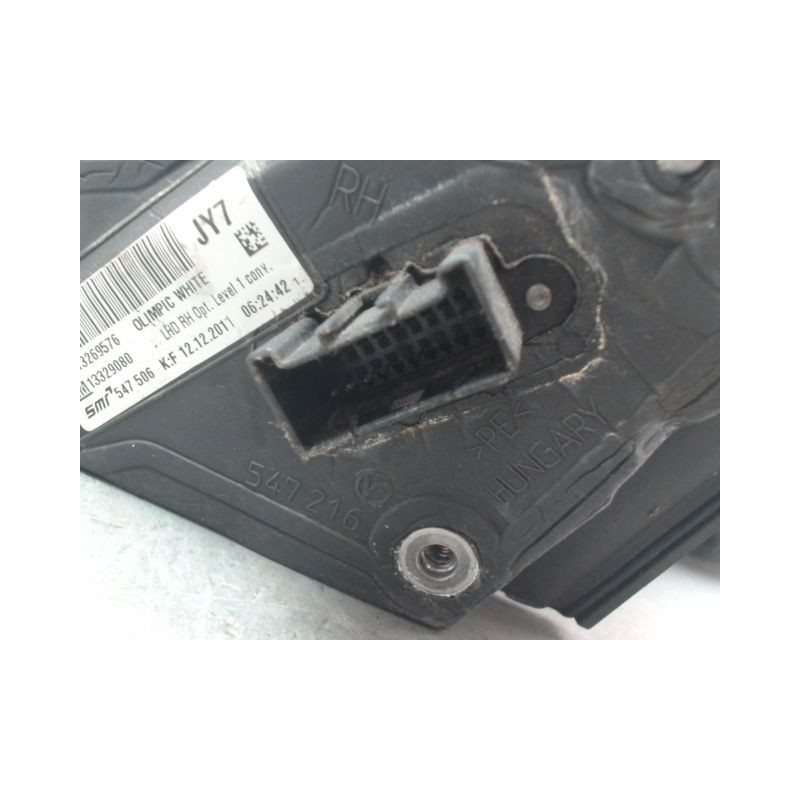 RETROVISEUR EXTERIEUR ELECTRIQUE DROIT OPEL INSIGNIA