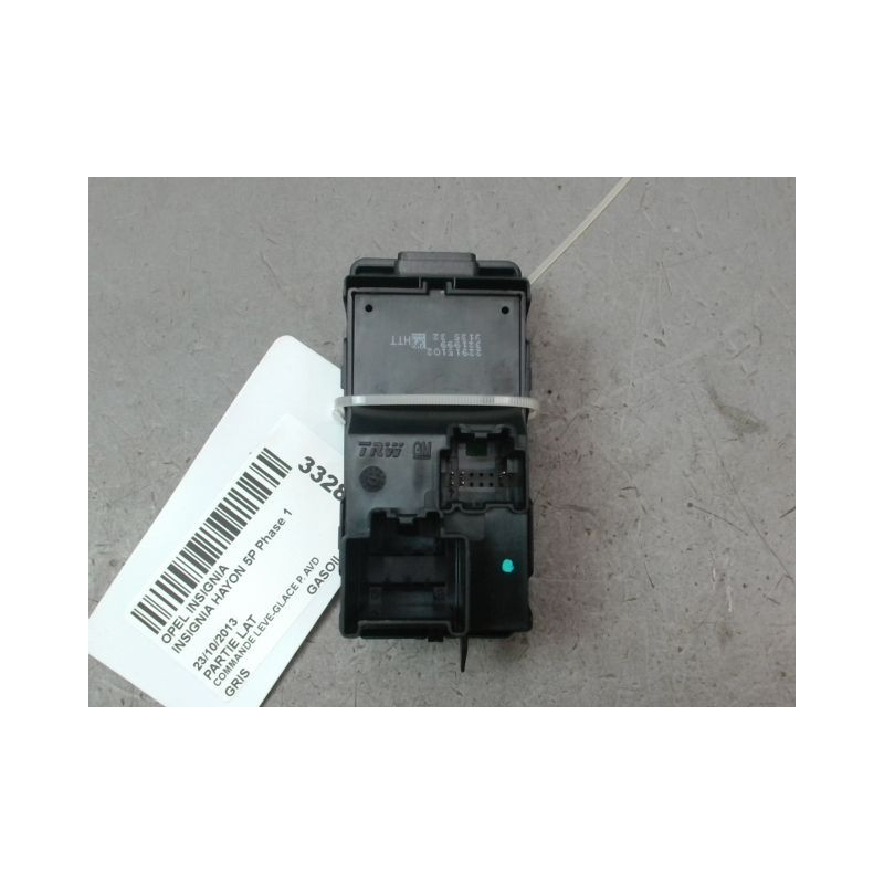 COMMANDE LEVE-GLACE PORTE AVD OPEL INSIGNIA Phase 1 2009-2013