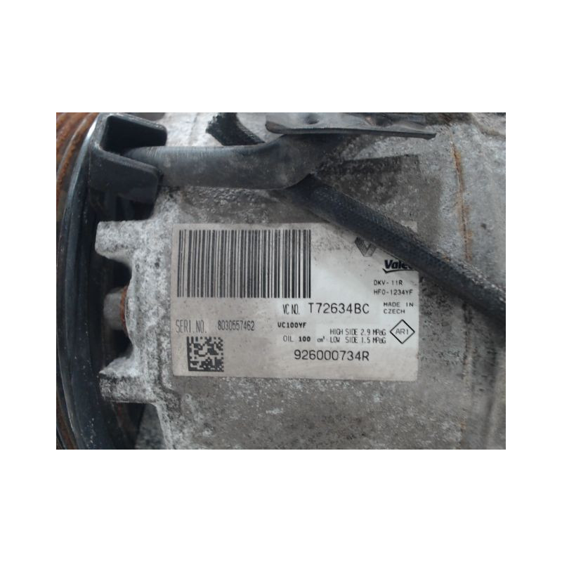 COMPRESSEUR AIR CONDITIONNE RENAULT CLIO