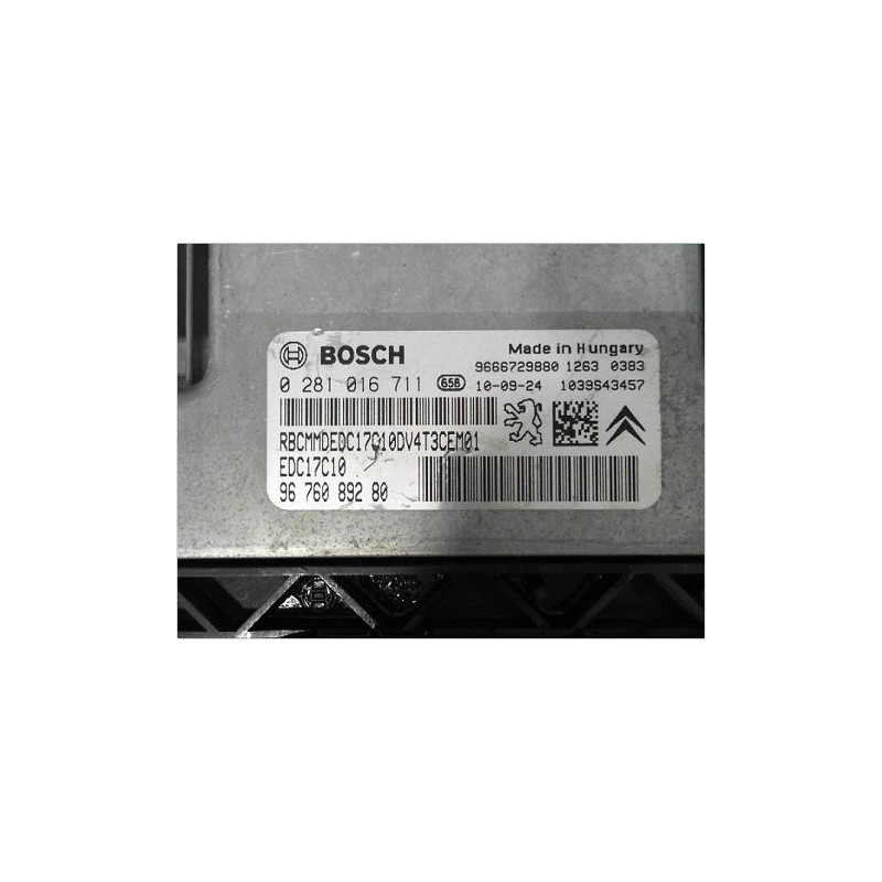 CALCULATEUR MOTEUR PEUGEOT 206+ 09-13
