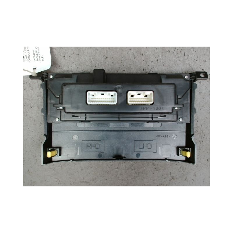 COMMANDE DE CHAUFFAGE TOYOTA COROLLA VERSO 2007-