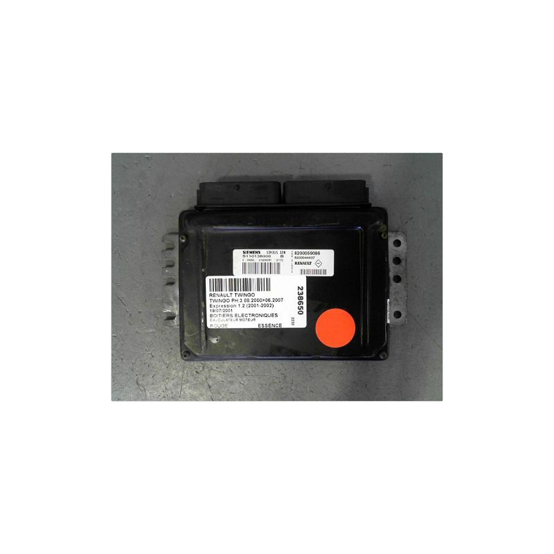 CALCULATEUR MOTEUR RENAULT TWINGO PH.3 00-07