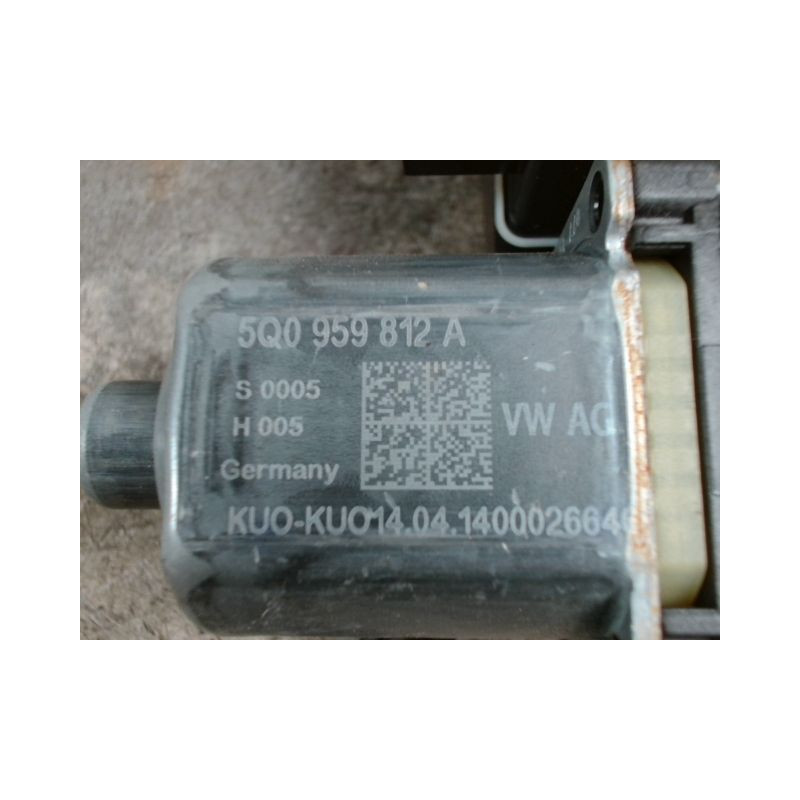 MECANISME+MOTEUR LEVE-GLACE ARRIERE DROIT VOLKSWAGEN GOLF