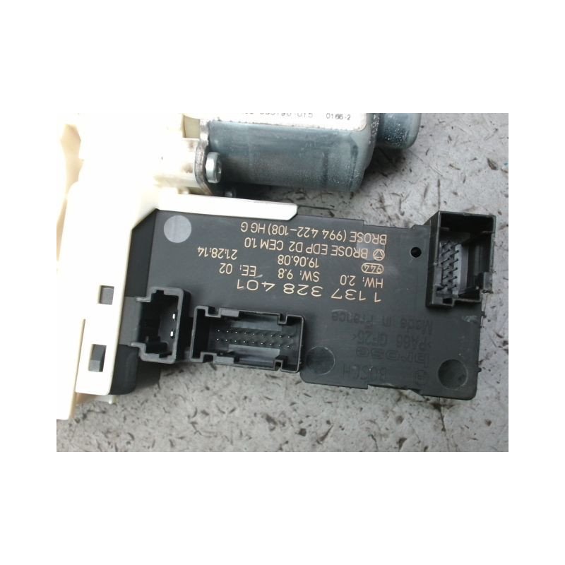 MECANISME+MOTEUR LEVE-GLACE AVANT GAUCHE PEUGEOT 407
