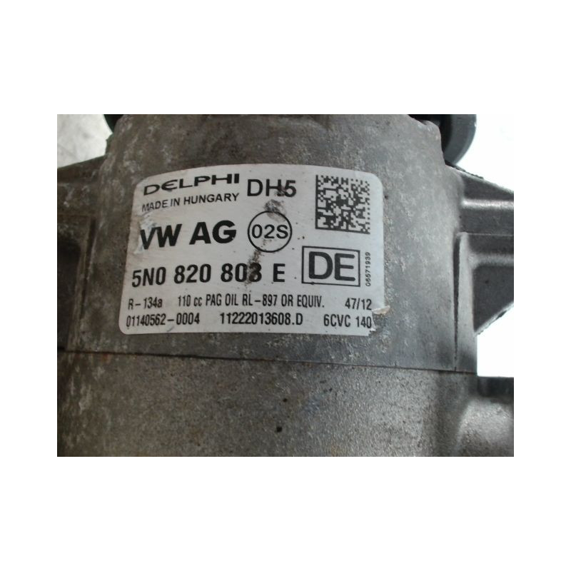 COMPRESSEUR AIR CONDITIONNE VOLKSWAGEN POLO 2005-