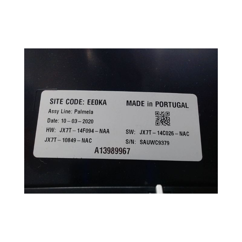 BLOC COMPTEURS FORD FOCUS