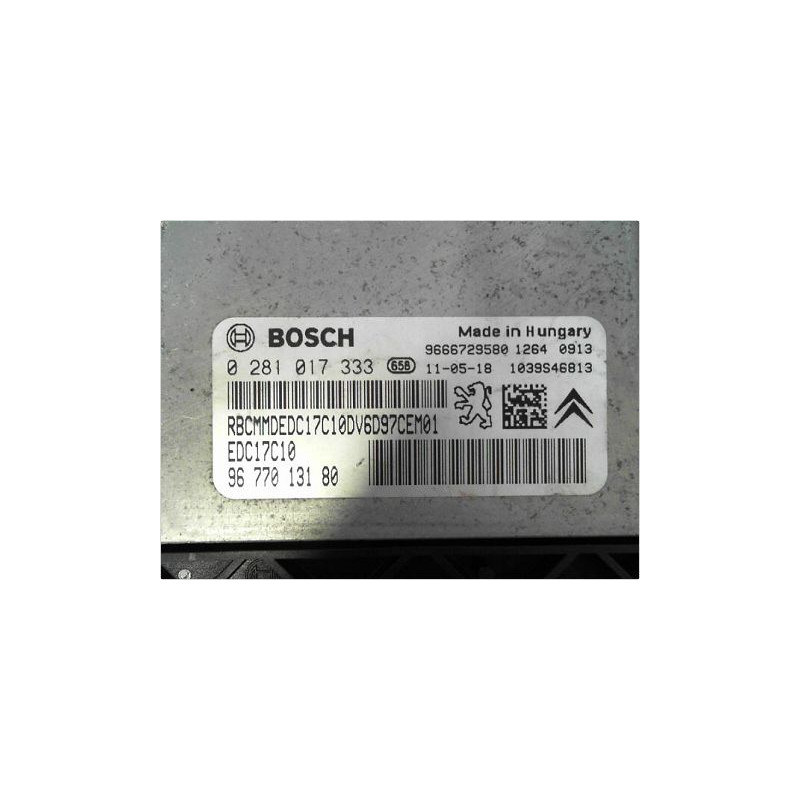 CALCULATEUR MOTEUR CITROEN C3 PICASSO 09-12