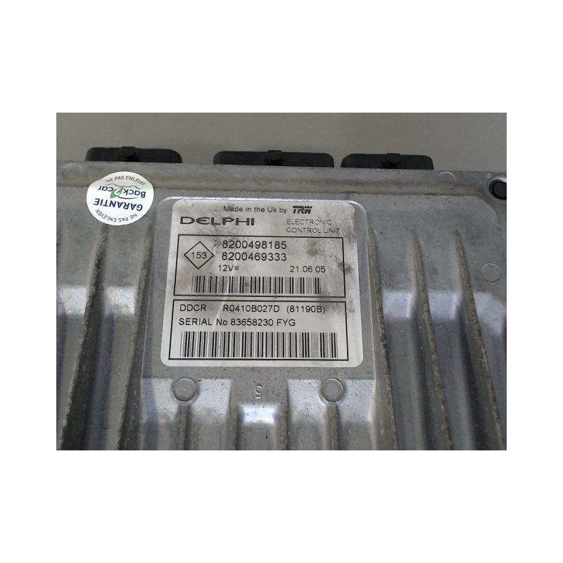 CALCULATEUR MOTEUR RENAULT CLIO