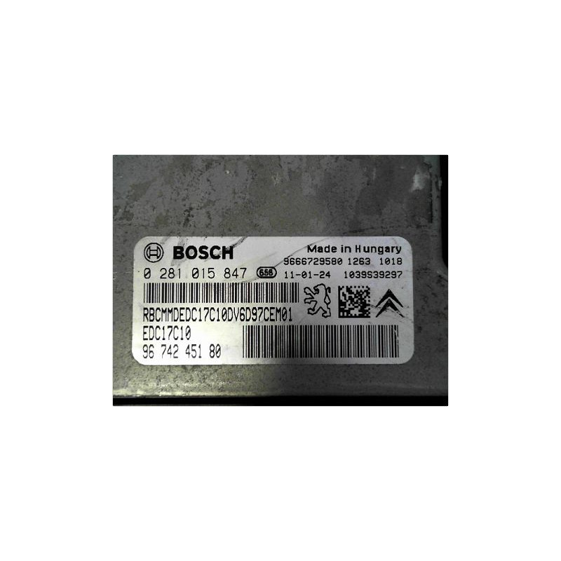 CALCULATEUR MOTEUR PEUGEOT 207 SW 2007-2013