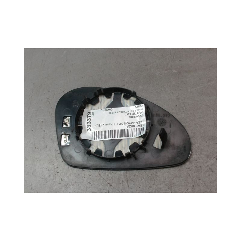 GLACE RETROVISEUR EXT G SEAT IBIZA III Phase 2 (6L) 2006-2009