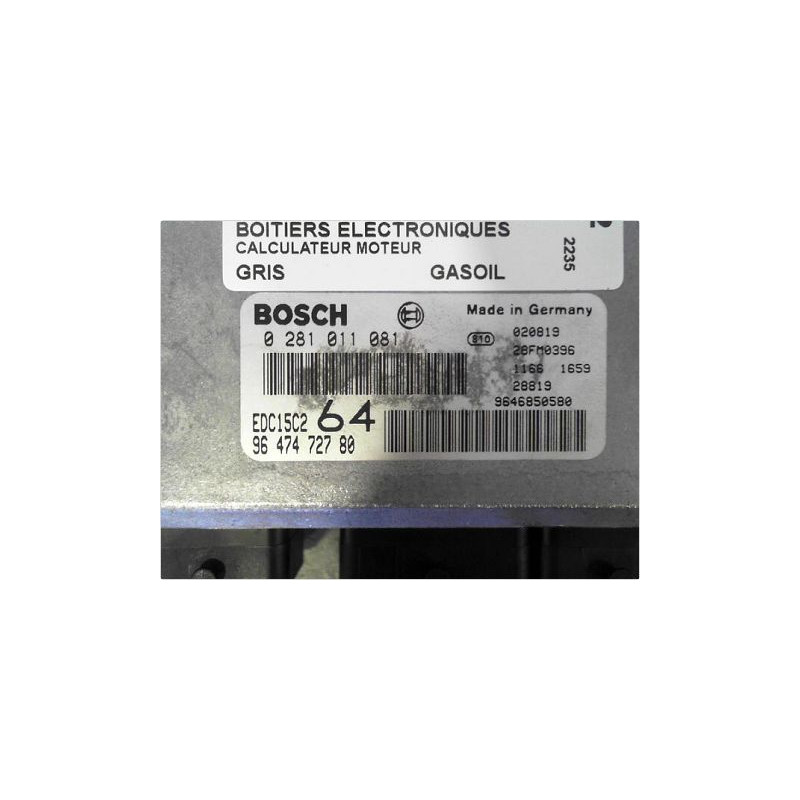 CALCULATEUR MOTEUR PEUGEOT 307 SW 02-05