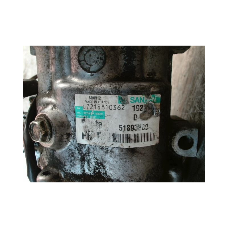 COMPRESSEUR AIR CONDITIONNE PEUGEOT BIPPER FOURGON 4P