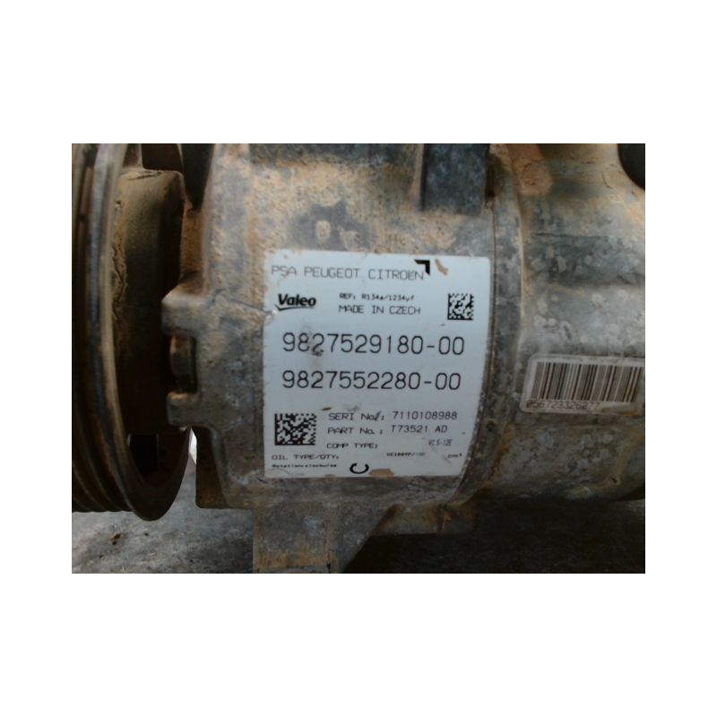 COMPRESSEUR AIR CONDITIONNE PEUGEOT 3008 2009-
