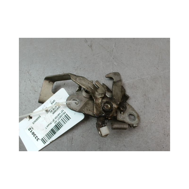 SERRURE CAPOT PEUGEOT 107 I Phase 1 2005-2008