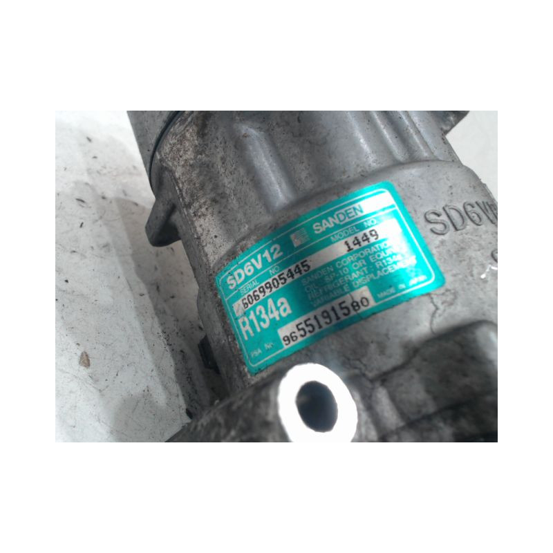 COMPRESSEUR AIR CONDITIONNE PEUGEOT 206