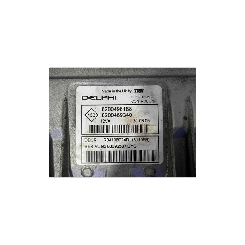CALCULATEUR MOTEUR RENAULT SCENIC II PH1 02-06