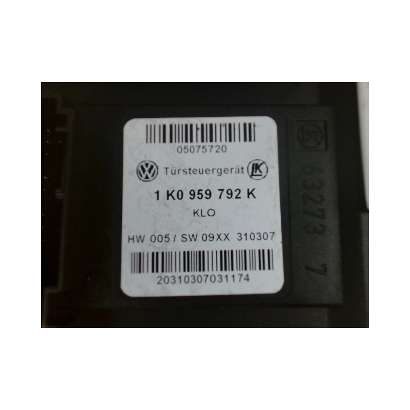 MECANISME+MOTEUR LEVE-GLACE AVANT DROIT VOLKSWAGEN GOLF V PLUS 2005-