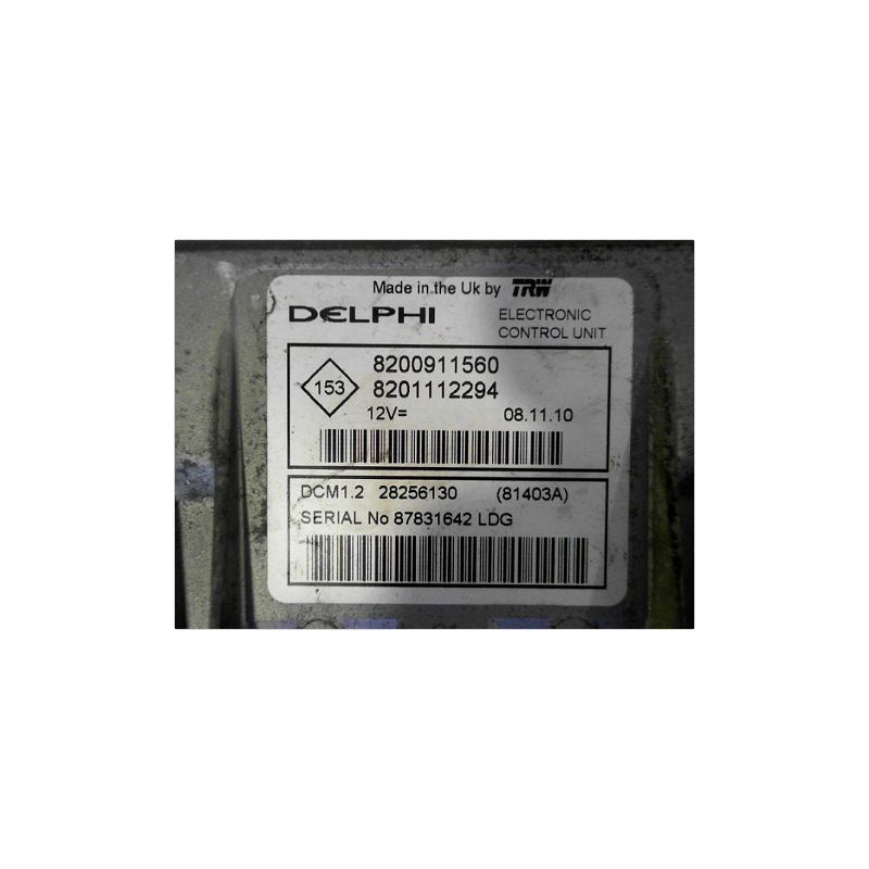 CALCULATEUR MOTEUR RENAULT KANGOO II EXPRESS COMPACT 08-13