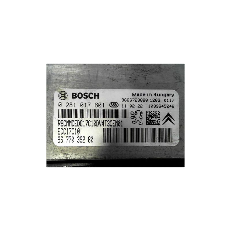 CALCULATEUR MOTEUR PEUGEOT 206+ 09-13