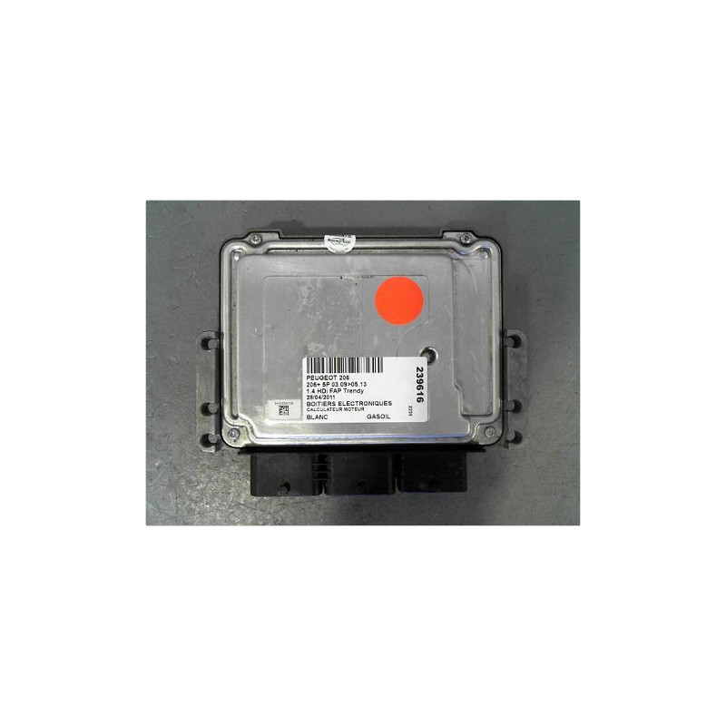 CALCULATEUR MOTEUR PEUGEOT 206+ 09-13