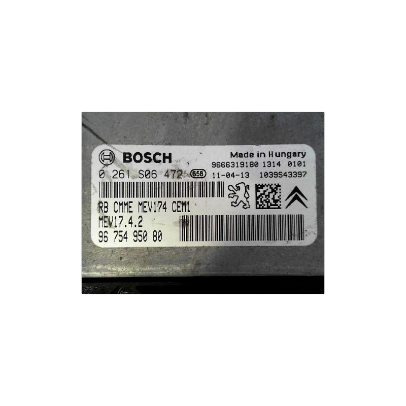 CALCULATEUR MOTEUR PEUGEOT 207 CC 07-15