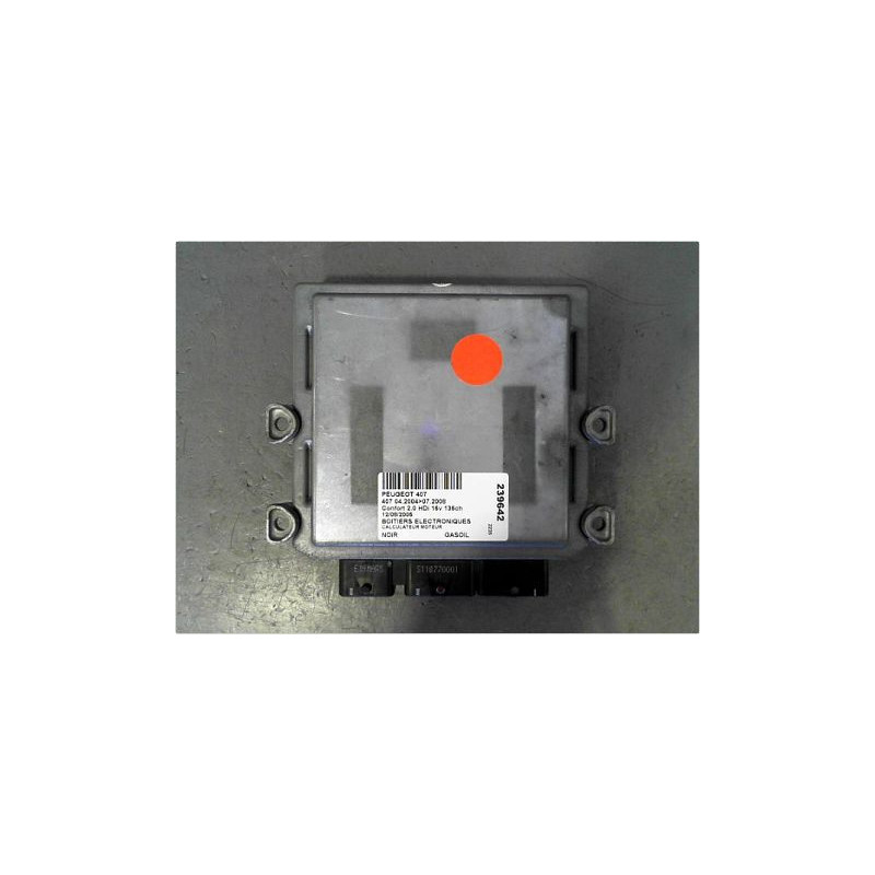 CALCULATEUR MOTEUR PEUGEOT 407 2004-2008